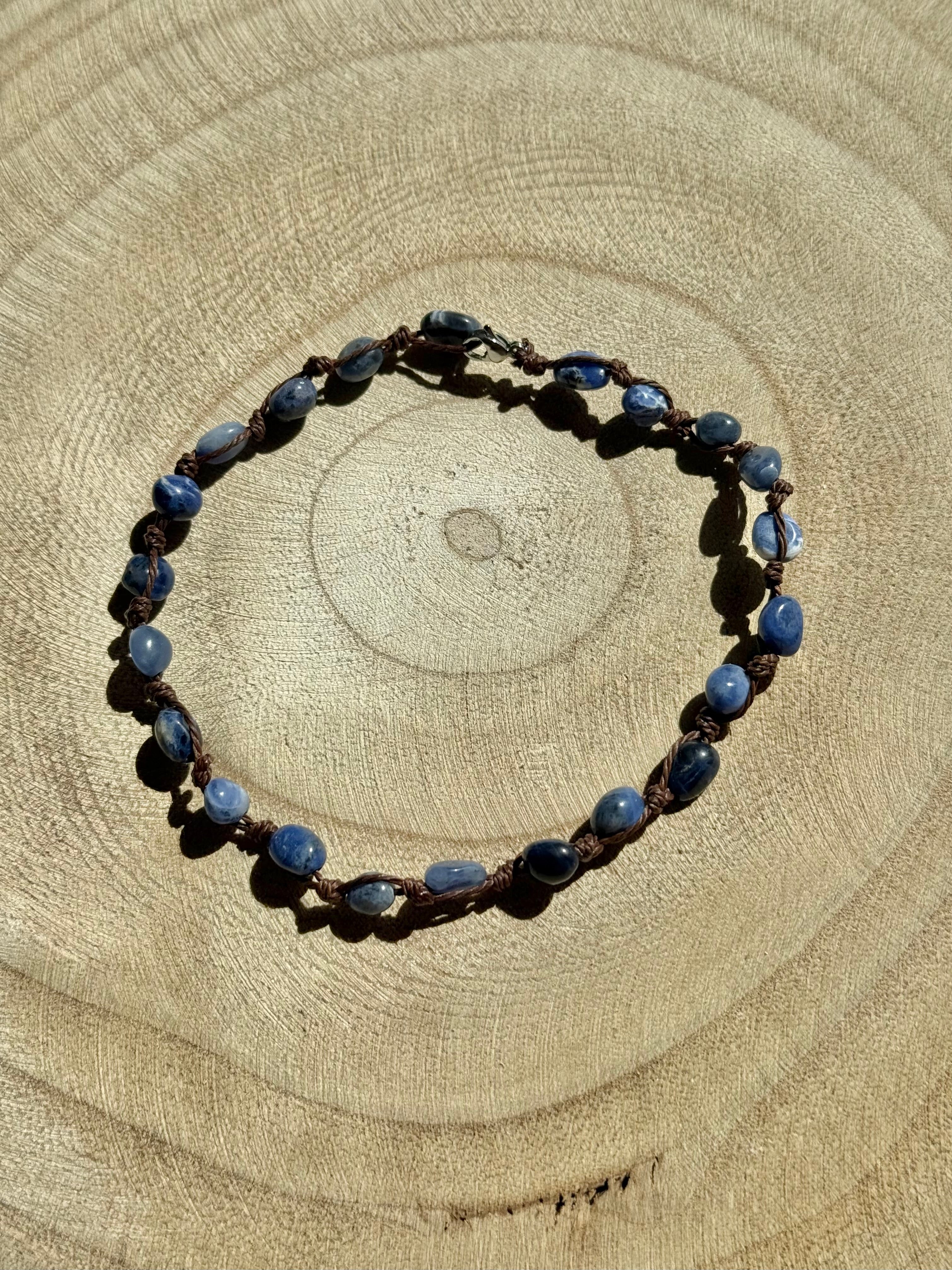 Pulsera/Tobillera Gea - Sodalita