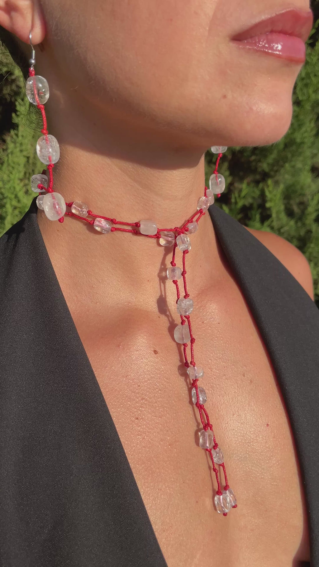 Set Rojo Cuarzo
